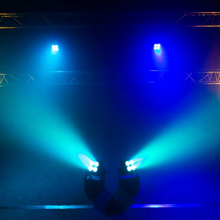 Pack 6 Evolite TROPIKOLOR – Projecteurs LED sur batteri